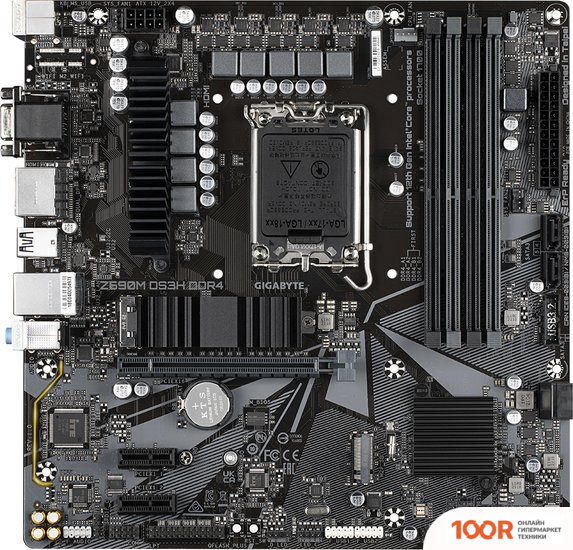 Материнская плата Gigabyte Z690M DS3H DDR4 (REV. 1.0) (145820)