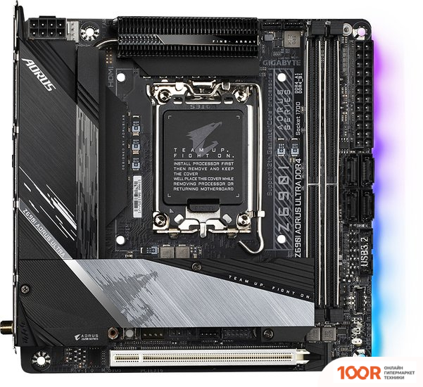 Материнская плата Gigabyte Z690I AORUS ULTRA (REV. 1.0) (145815)