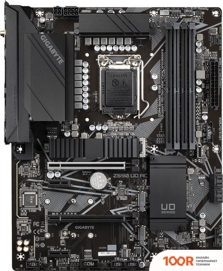 Материнская плата Gigabyte Z590 UD AC (REV. 1.X) (145789)