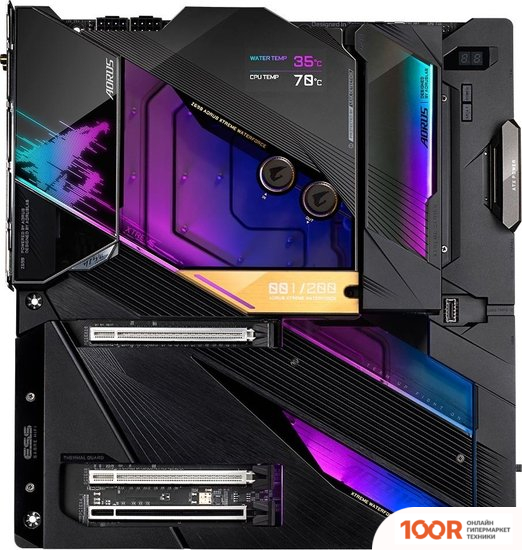 Материнская плата Gigabyte Z590 AORUS XTREME WATERFORCE (REV. 1.0) (145785)