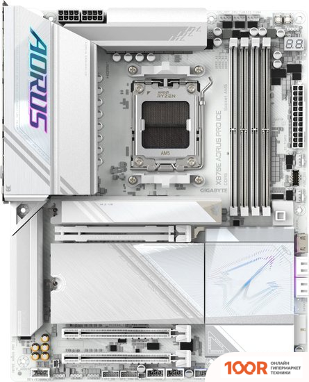 Материнская плата Gigabyte X870E AORUS PRO ICE (145759)