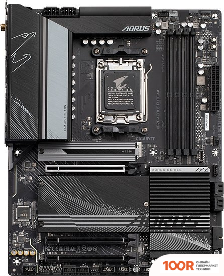 Материнская плата Gigabyte X670 AORUS ELITE AX (REV. 1.0/1.2) (145744)