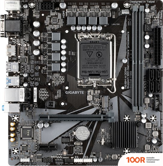 Материнская плата Gigabyte H610M H DDR4 (REV. 1.0) (145685)