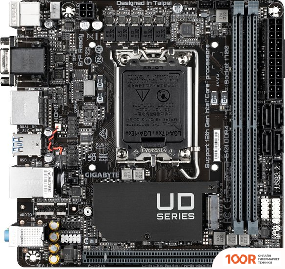 Материнская плата Gigabyte H610I DDR4 (REV. 1.0) (145681)