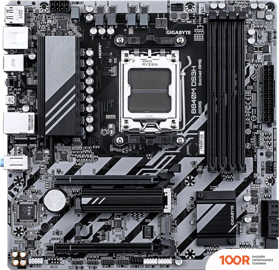 Материнская плата Gigabyte B840M DS3H (145574)