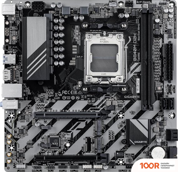 Материнская плата Gigabyte B840M D2H (145573)