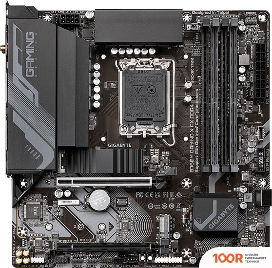 Материнская плата Gigabyte B760M GAMING X AX DDR4 (REV. 1.1) (145569)