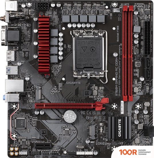 Материнская плата Gigabyte B760M GAMING AC DDR4 (REV. 1.X) (145563)