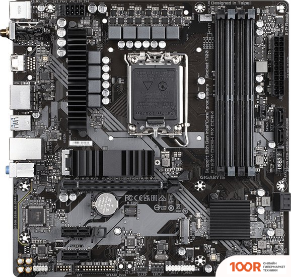 Материнская плата Gigabyte B760M DS3H AX DDR4 (REV. 1.X) (145560)