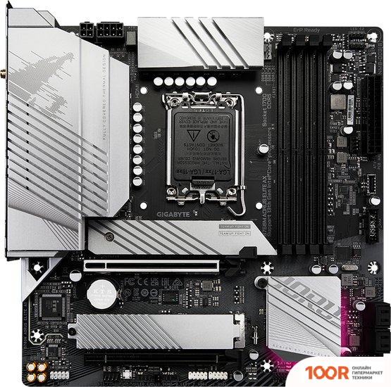 Материнская плата Gigabyte B760M AORUS ELITE AX (REV. 1.3) (145553)