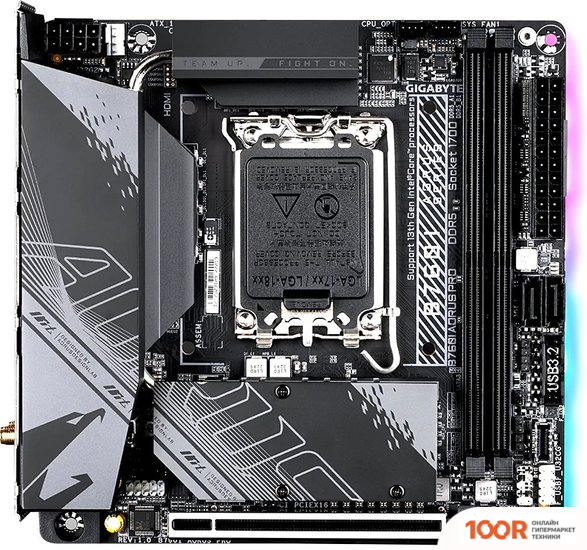 Материнская плата Gigabyte B760I AORUS PRO (REV. 1.X) (145550)