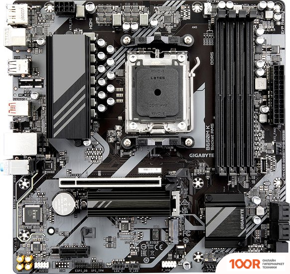 Материнская плата Gigabyte B650M K (REV. 1.0) (145520)