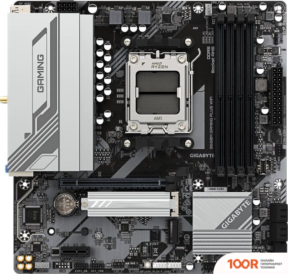 Материнская плата Gigabyte B650M GAMING PLUS WIFI (REV. 1.1) (145517)