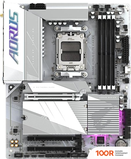Материнская плата Gigabyte B650E AORUS ELITE X AX ICE (145504)