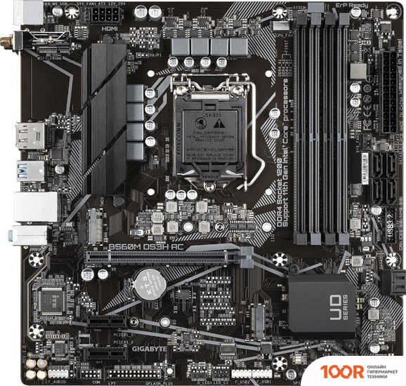 Материнская плата Gigabyte B560M DS3H AC (REV. 1.0) (145481)