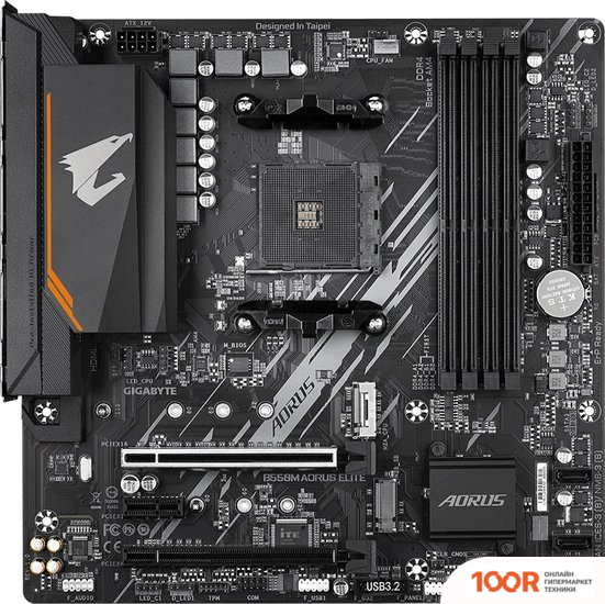 Материнская плата Gigabyte B550M AORUS ELITE (REV. 1.0) (145455)