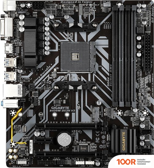 Материнская плата Gigabyte B450M DS3H V2 (REV. 1.0) (145412)