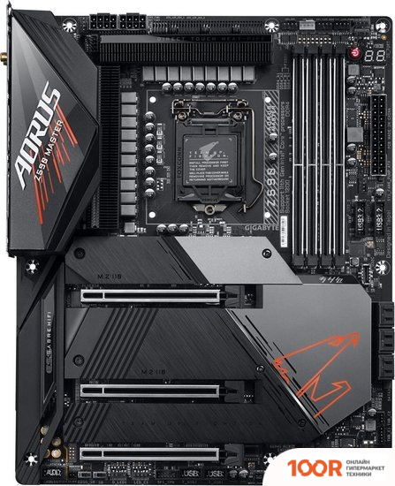 Материнская плата Gigabyte AORUS Z590 MASTER (REV. 1.0) (145405)