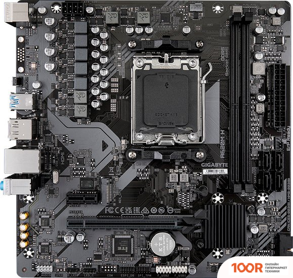 Материнская плата Gigabyte A620M H (REV. 1.2) (145398)