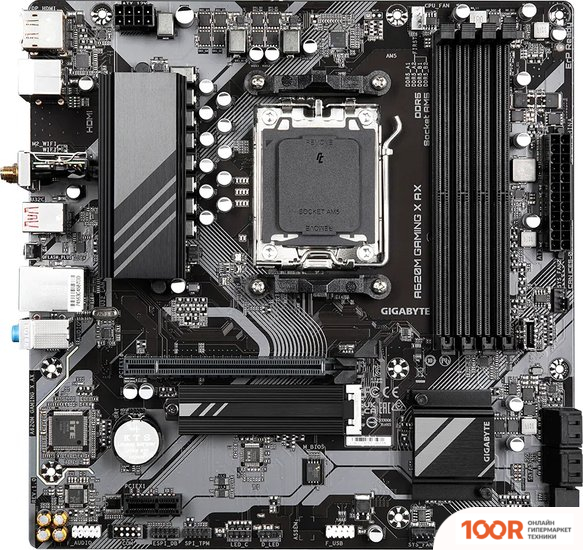Материнская плата Gigabyte A620M GAMING X AX (REV. 1.0) (145396)