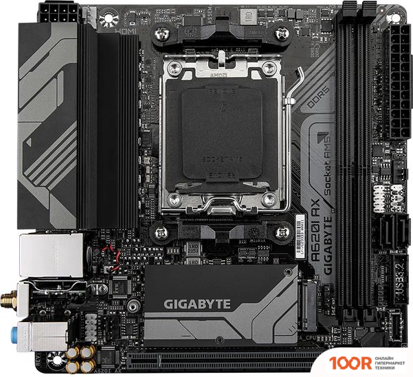 Материнская плата Gigabyte A620I AX (REV. 1.0) (145392)