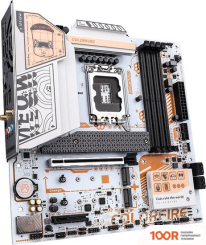 Материнская плата Colorful COLORFIRE B760M-MEOW WIFI D5 ORANGE (145290)