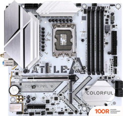 Материнская плата Colorful BATTLE-AX B760M-WHITE WIFI V20 (145272)