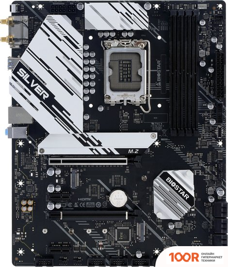 Материнская плата BIOSTAR Z790A-SILVER (145239)