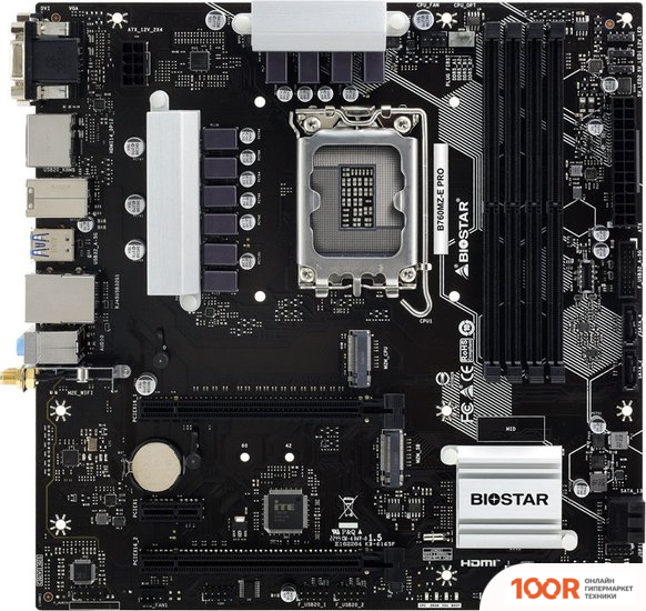 Материнская плата BIOSTAR B760MZ-E PRO VER. 6.0 (145193)
