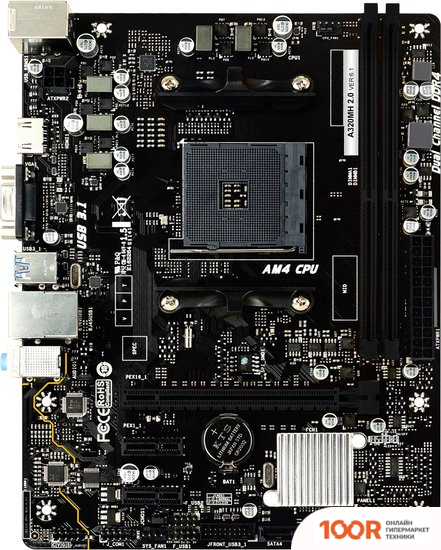 Материнская плата BIOSTAR A320MH 2.0 VER. 6.1 (145135)