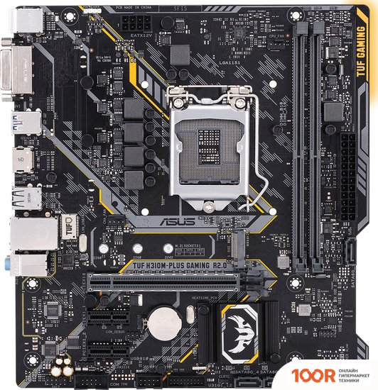 Материнская плата ASUS TUF H310M-PLUS GAMING R2.0 (145127)