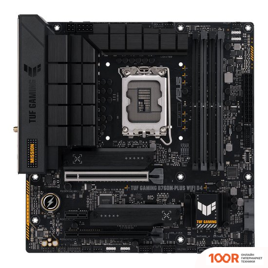 Материнская плата ASUS TUF GAMING B760M-PLUS WIFI D4 (145092)