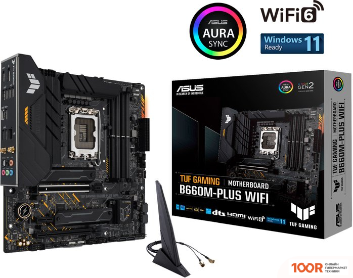 Материнская плата ASUS TUF GAMING B660M-PLUS WIFI (145082)