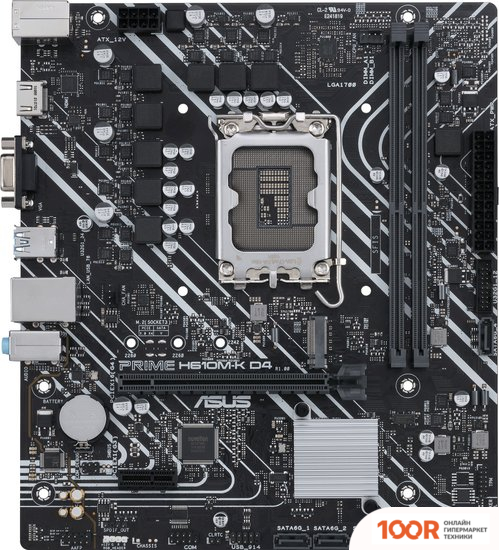 Материнская плата ASUS PRIME H610M-K D4 (144814)