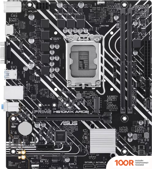 Материнская плата ASUS PRIME H610M-K ARGB (144813)