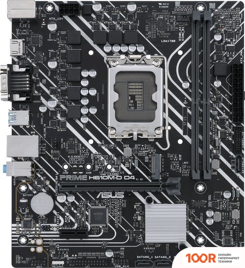 Материнская плата ASUS PRIME H610M-D D4 (144808)
