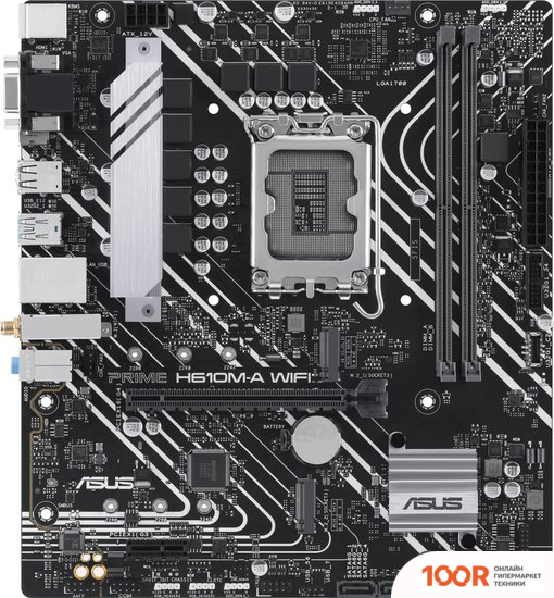 Материнская плата ASUS PRIME H610M-A WIFI (144804)