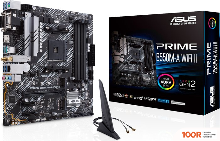 Материнская плата ASUS PRIME B550M-A WIFI II (144732)