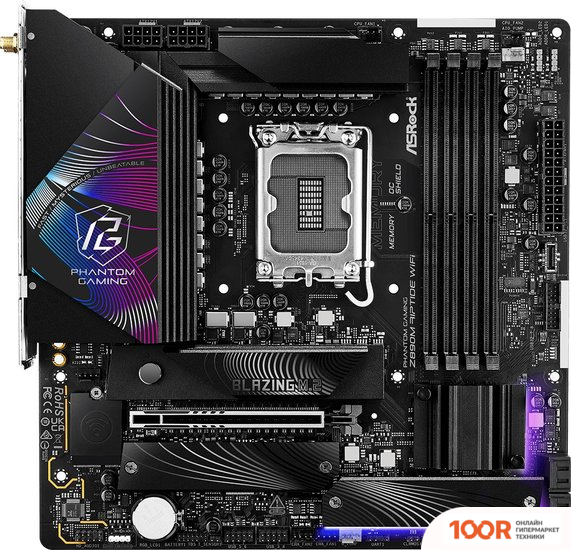 Материнская плата ASRock Z890M RIPTIDE WIFI (144683)