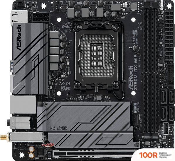 Материнская плата ASRock Z790M-ITX WIFI (144667)