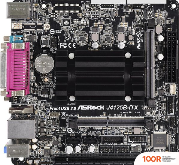 Материнская плата ASRock J4125B-ITX (144573)