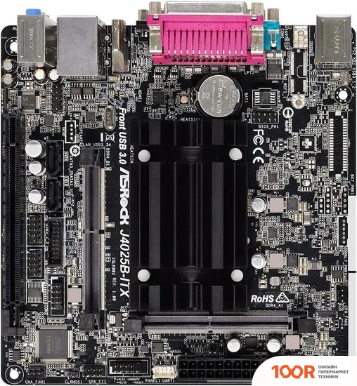 Материнская плата ASRock J4025B-ITX (144571)
