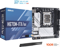 Материнская плата ASRock H670M-ITX/AX (144570)
