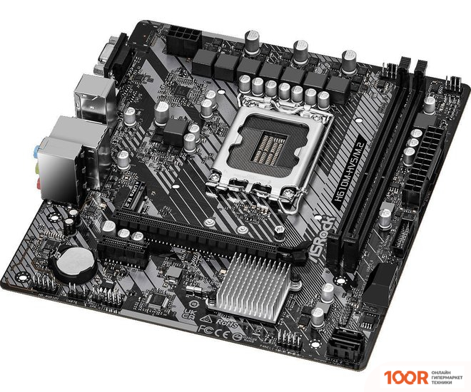 Материнская плата ASRock H610M-HVS/M.2 R2.0 (144564)