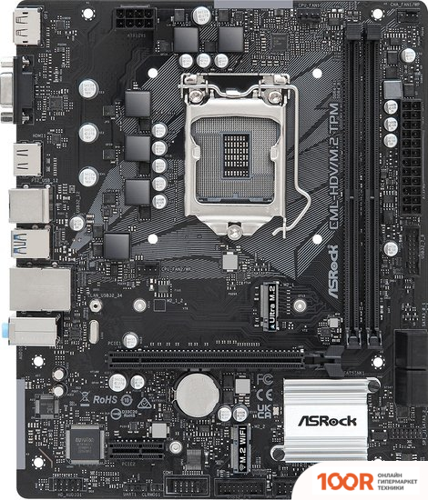 Материнская плата ASRock CML-HDV/M.2 TPM R2.0 (144526)