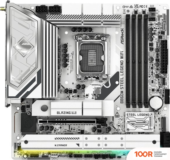 Материнская плата ASRock B860M STEEL LEGEND WIFI (144522)