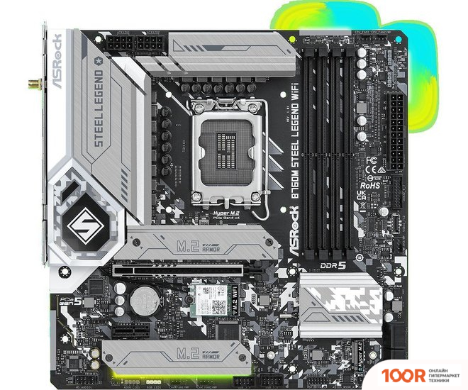 Материнская плата ASRock B760M STEEL LEGEND WIFI (144491)