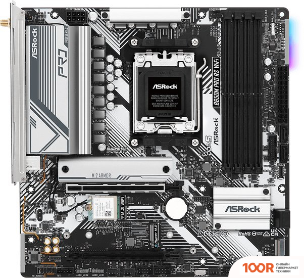 Материнская плата ASRock B650M PRO RS WIFI (144468)