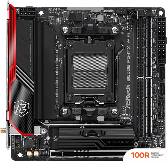 Материнская плата ASRock B650E PG-ITX WIFI (144458)
