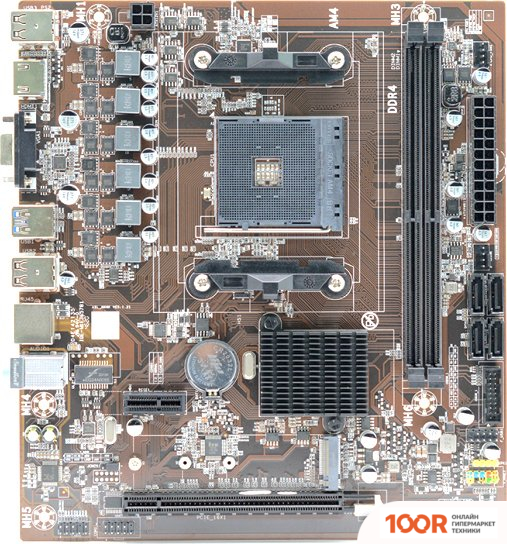 Материнская плата AFOX X470D4-MA-V2 (144395)